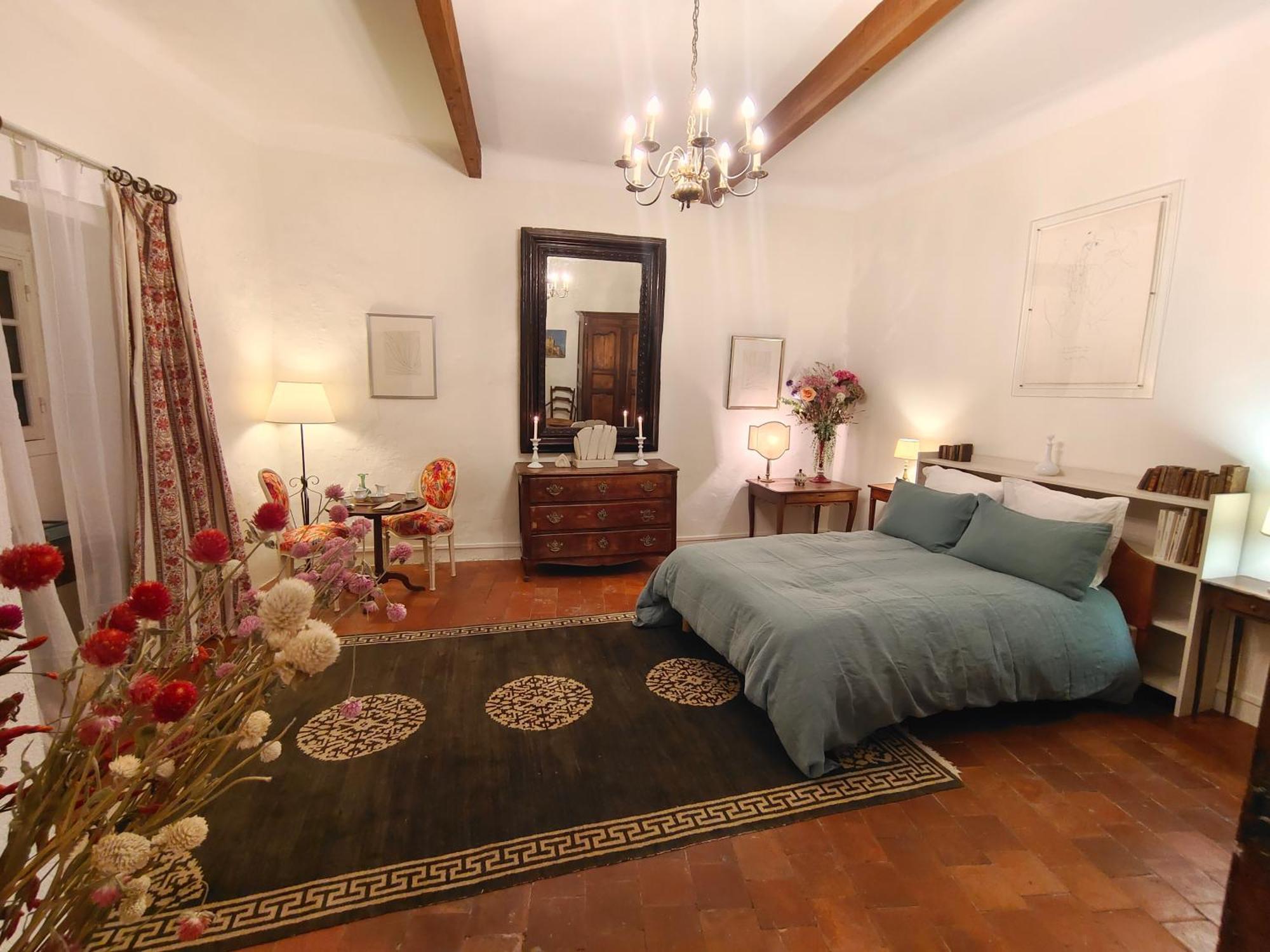 Bed and Breakfast Rue Du Chateau A Cabrieres D'Avignon Exterior foto