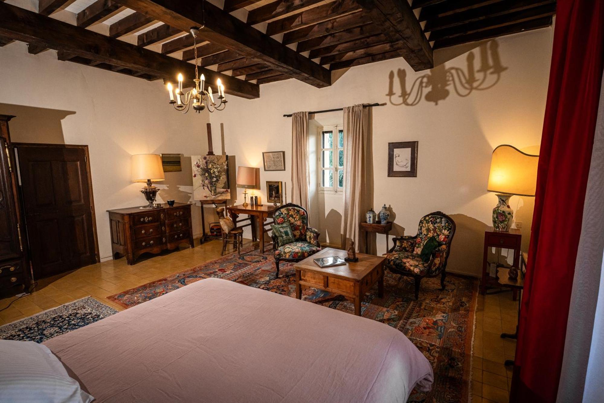Bed and Breakfast Rue Du Chateau A Cabrieres D'Avignon Exterior foto